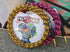 Pig Hog "Orange Graffiti" Instrument Cable, 10ft Right Angle