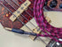 Pig Hog "Pink Graffiti" Instrument Cable, 10ft Straight