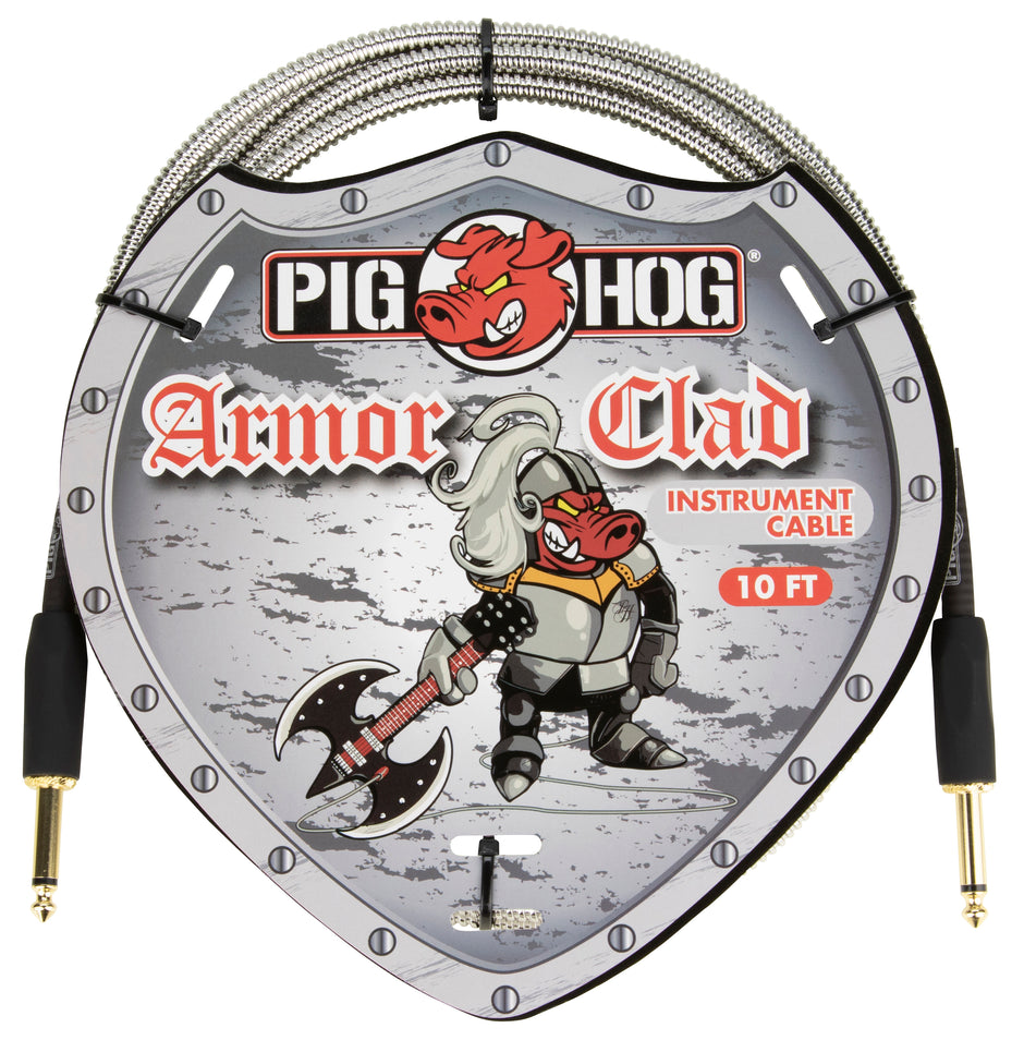 Pig Hog "Armor Clad" Instrument Cable, 10ft