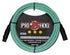 Pig Hog Hex Series Mic Cable, 10ft - Seafoam Green