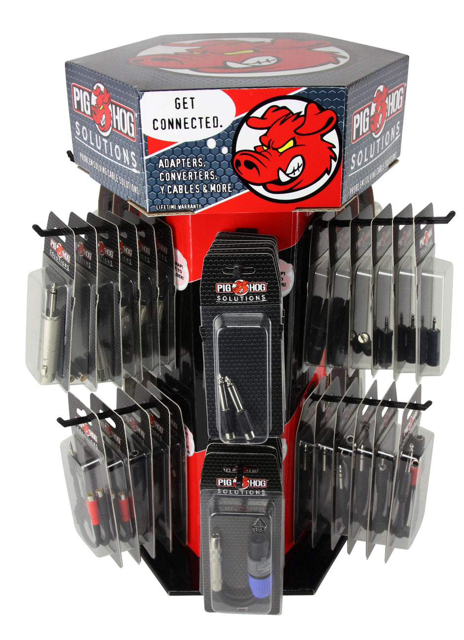 Pig Hog Solutions Adapter/Connector POP Display