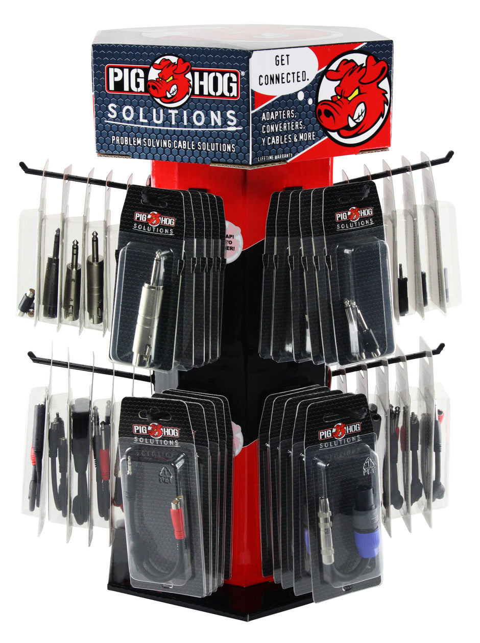 Pig Hog Solutions Adapter/Connector POP Display