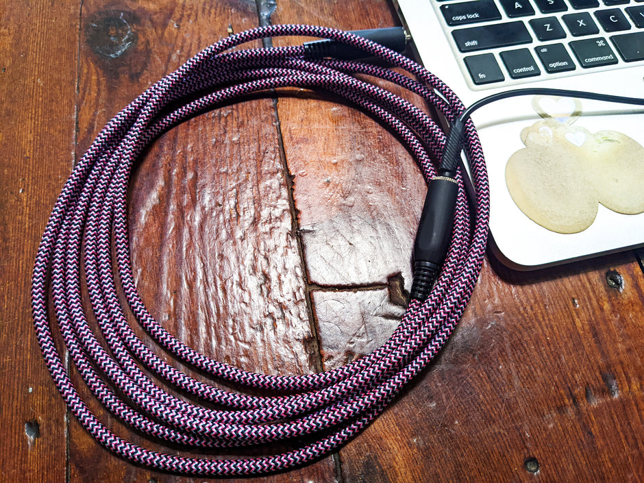 20ft Headphone Extension Cable, 3.5mm,"Riviera Purple"