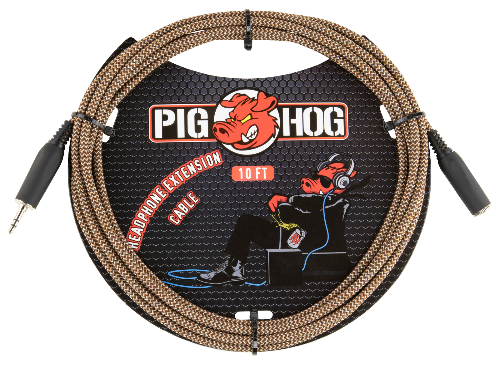 10ft Headphone Extension Cable, 3.5mm,
