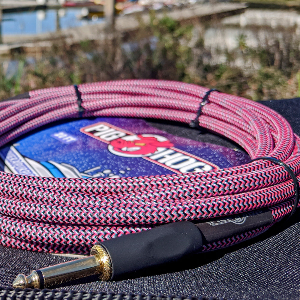 Pig Hog "Riviera Purple" Instrument Cable, 20ft