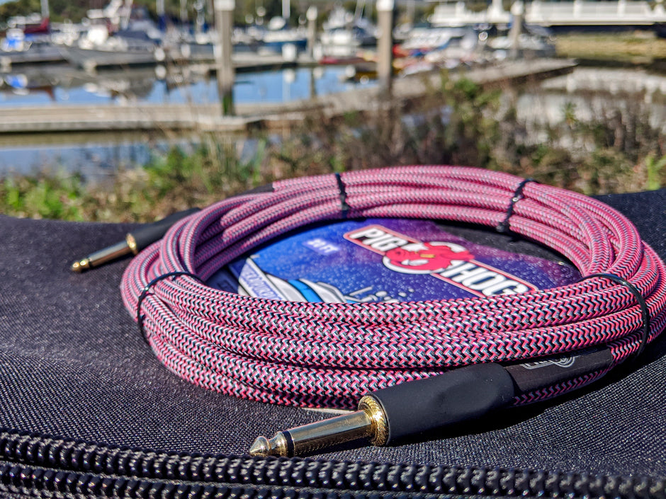 Pig Hog "Riviera Purple" Instrument Cable, 20ft
