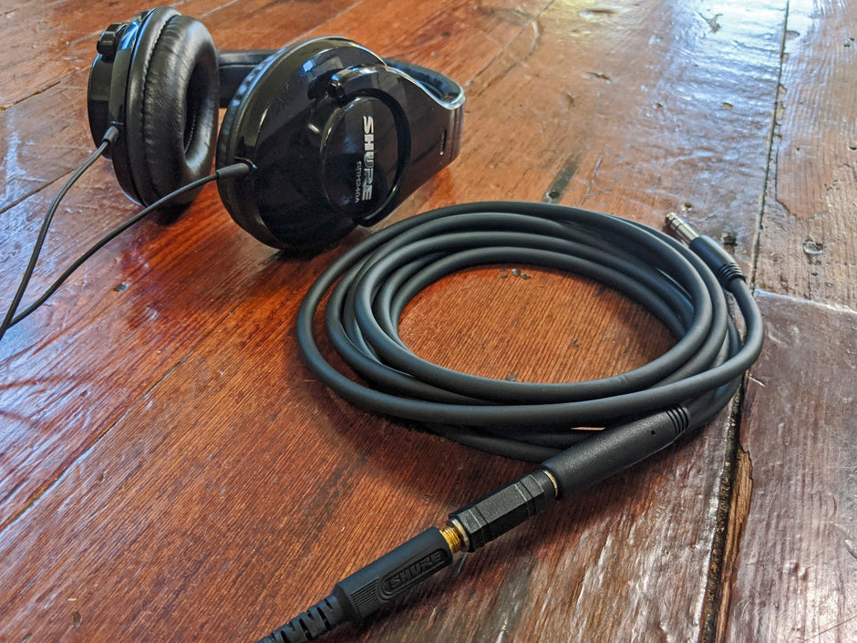 Pig Hog Solutions - 10ft Headphone Extension Cable, 1/4" to 3.5 mm