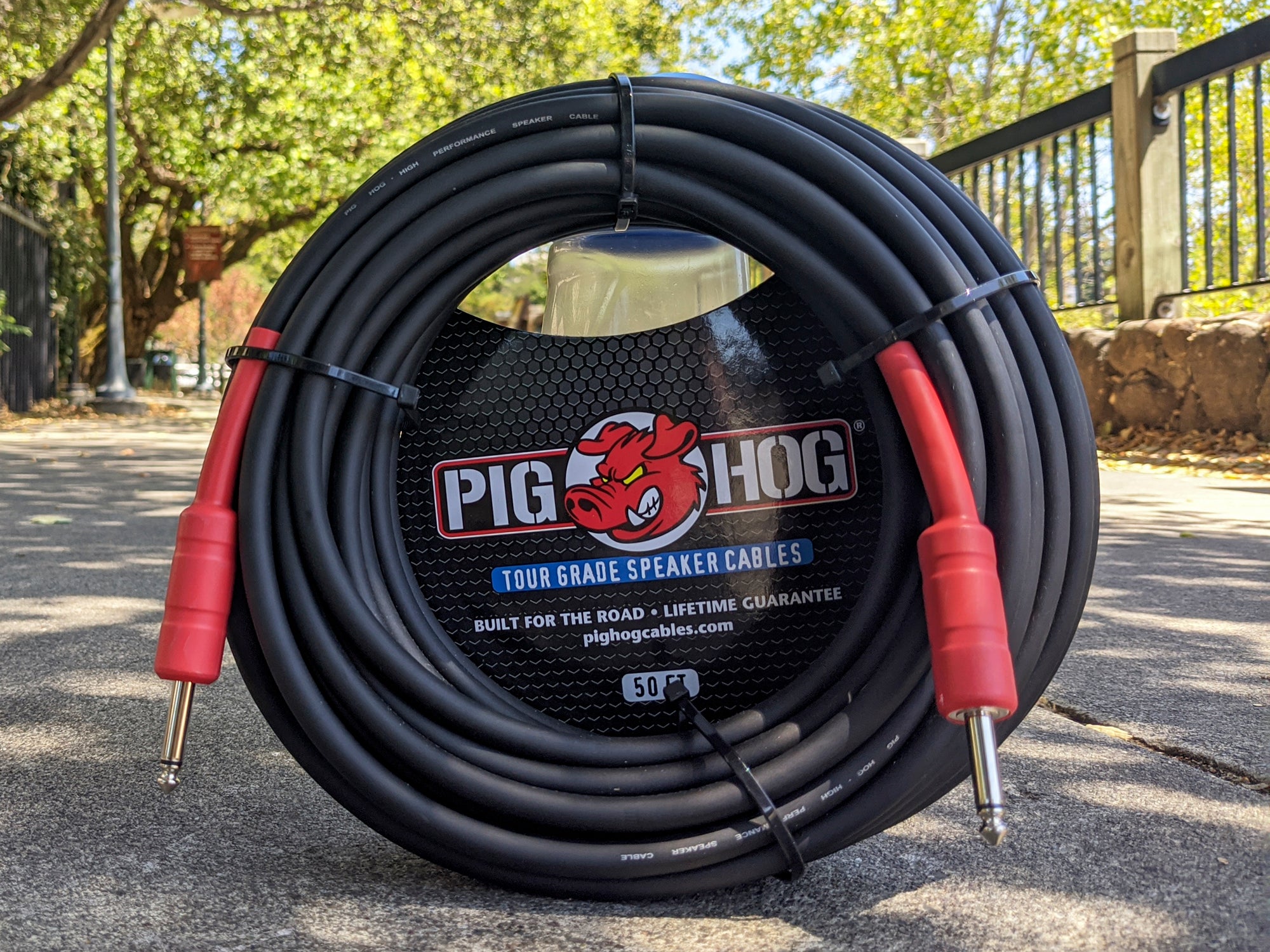 Pig Hog 9.2mm Speaker Cable, 50ft (14 gauge wire)