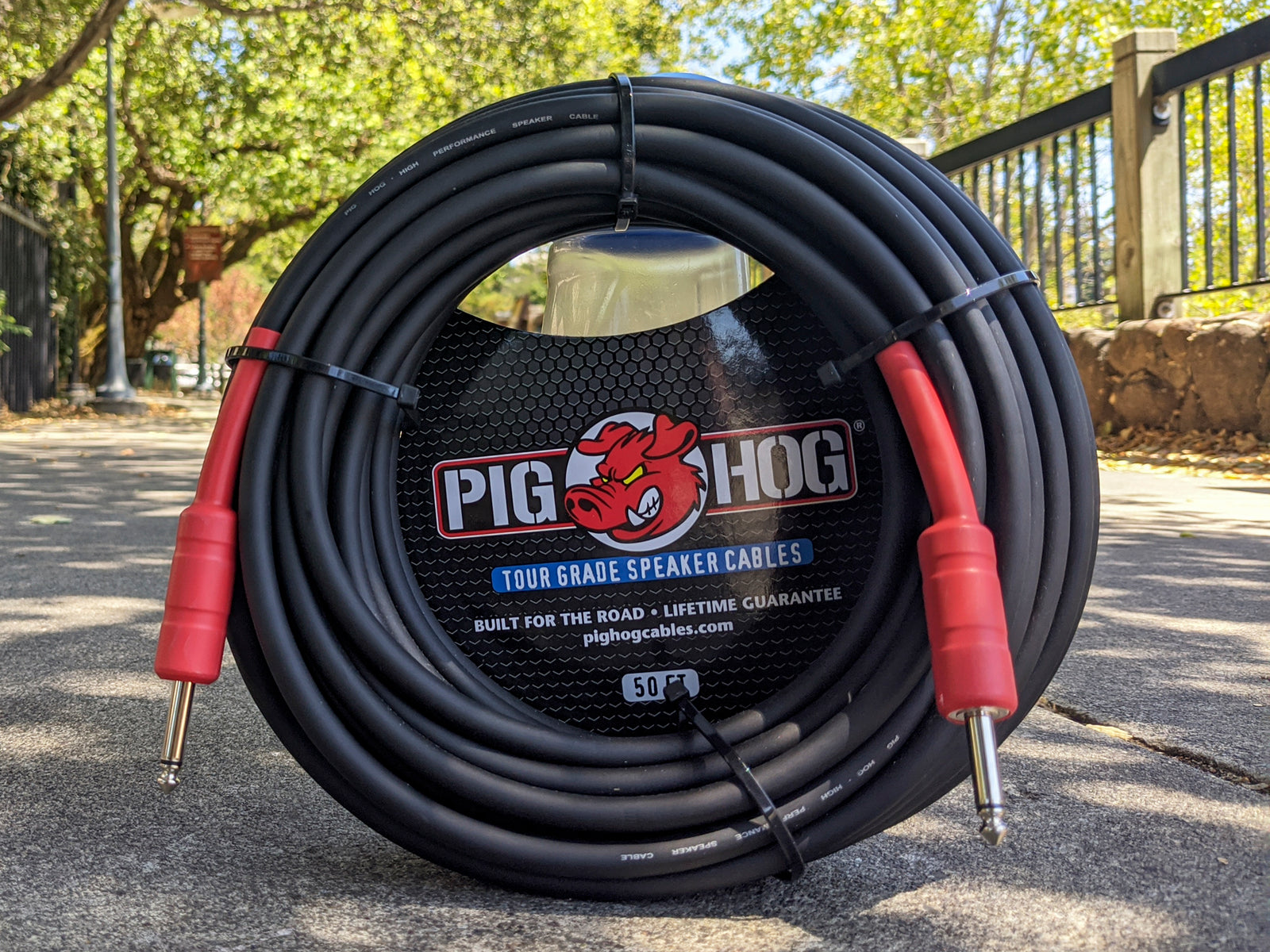 Pig Hog 9.2mm Speaker Cable, 50ft (14 gauge wire)