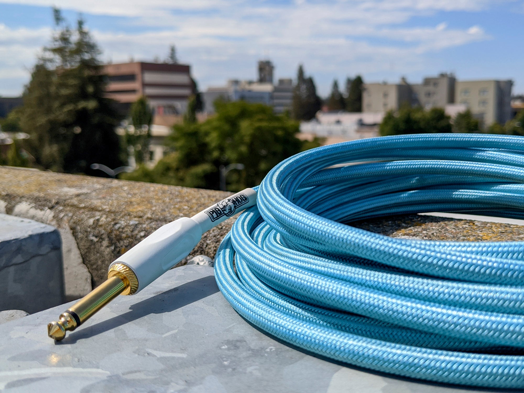 Pig Hog "Daphne Blue" Instrument Cable, 10ft