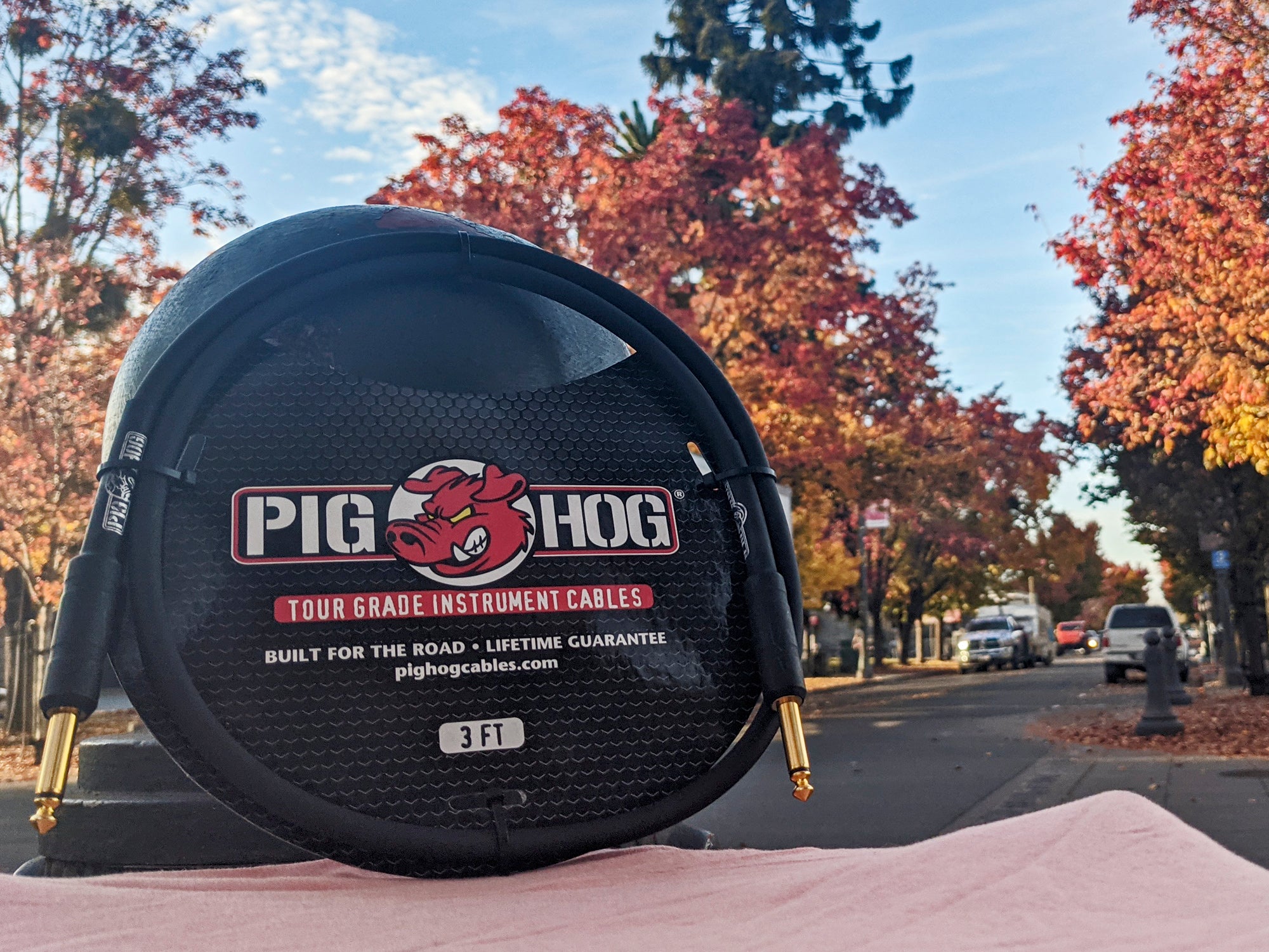 Pig Hog 3ft 1/4" - 1/4" 8mm Inst. Cable