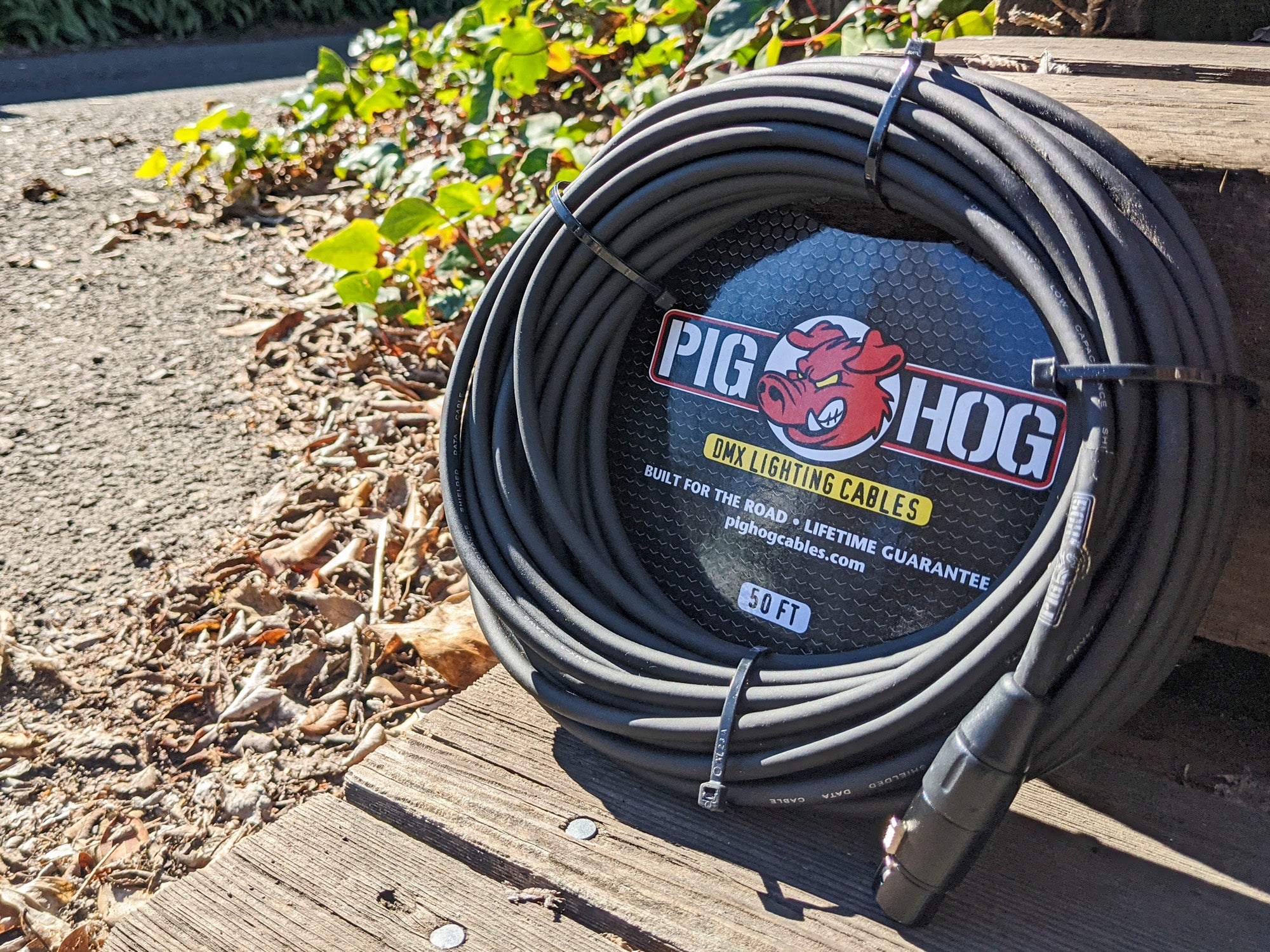 Pig Hog 50ft DMX Lighting Cable