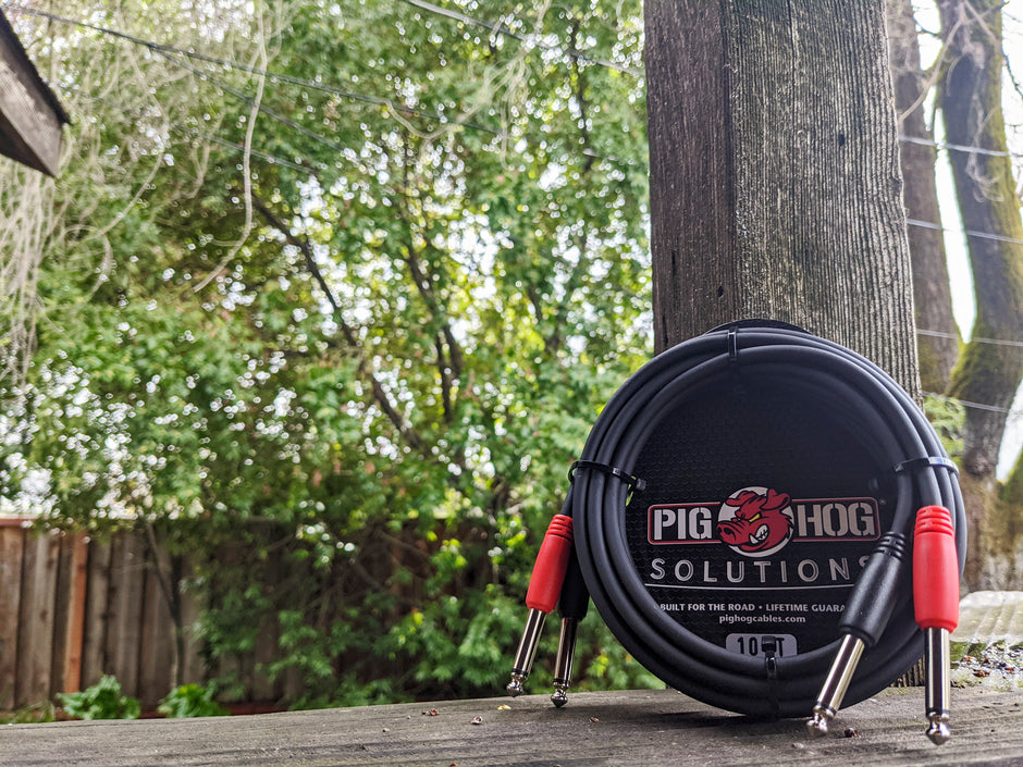 Pig Hog Solutions - 10ft 1/4"-1/4" Dual Cable