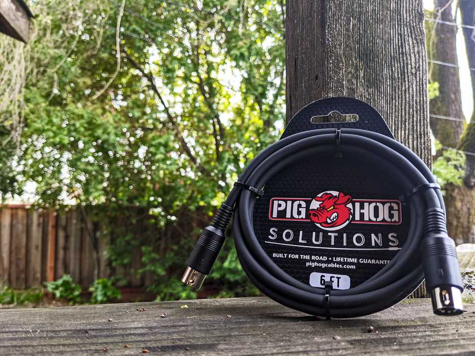 Pig Hog Solutions -  6ft MIDI Cable