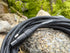 Pig Hog Black & White Woven Mic Cable, 10ft XLR