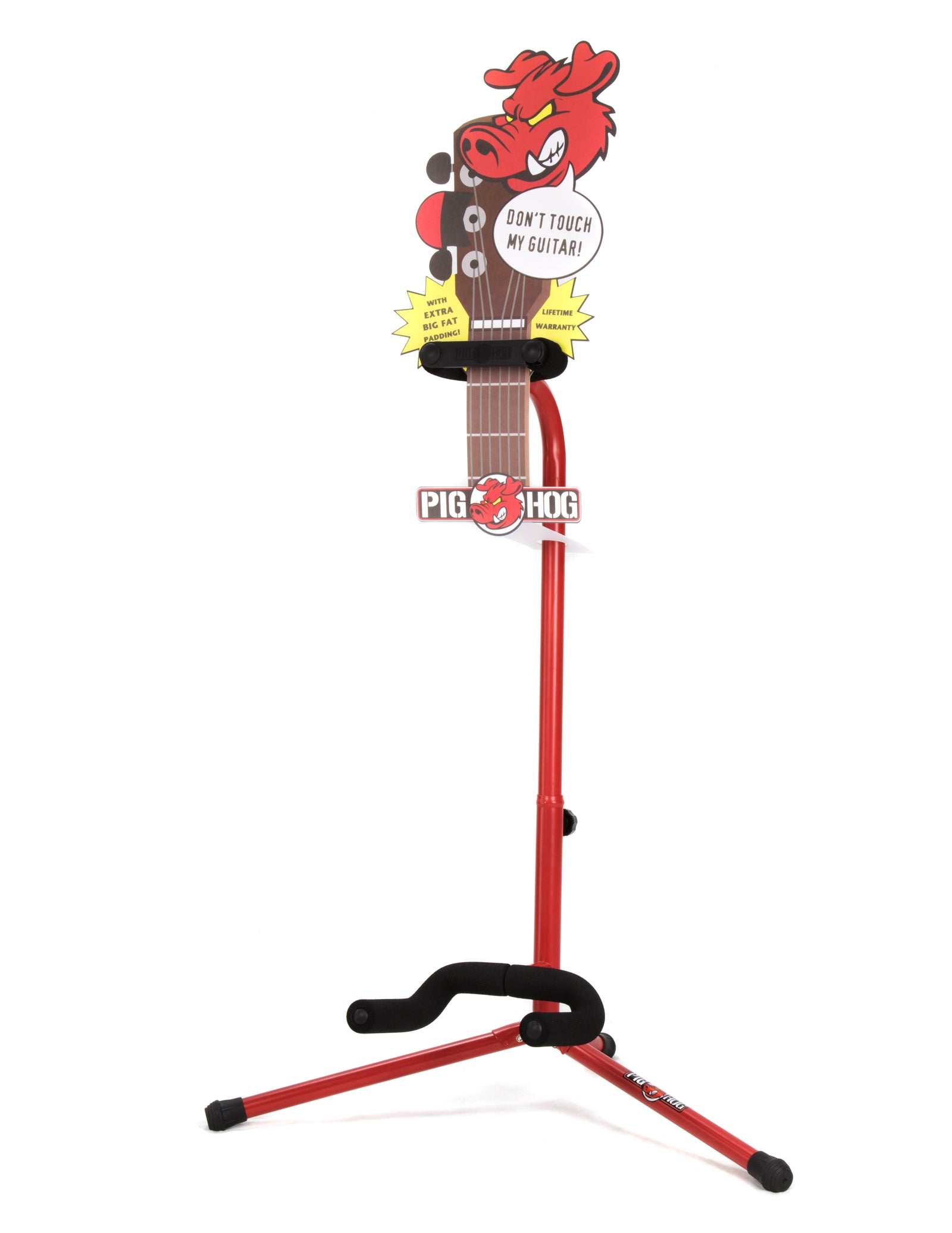 Pig Hog Guitar Stand, Black