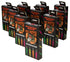 4 pk 24" mono patch cables (Neon orange, neon green, neon yellow, neon pink)