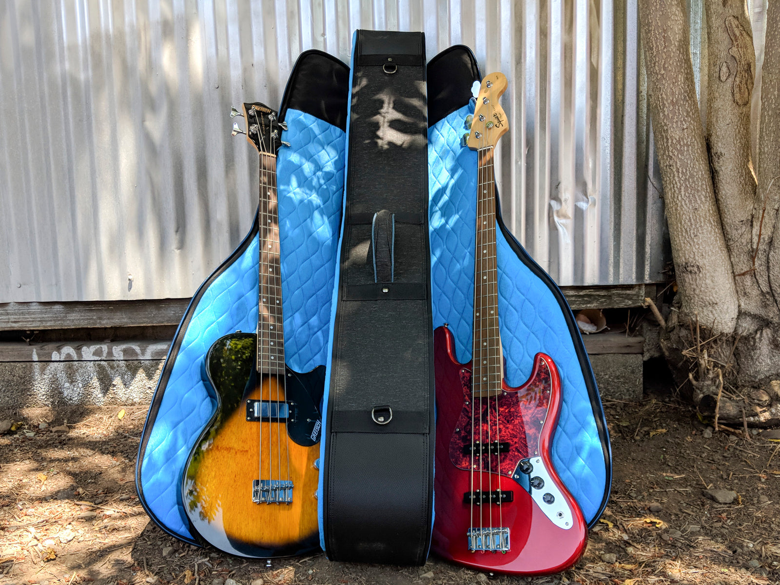 RB Continental Voyager Double Electric Bass Guitar Case