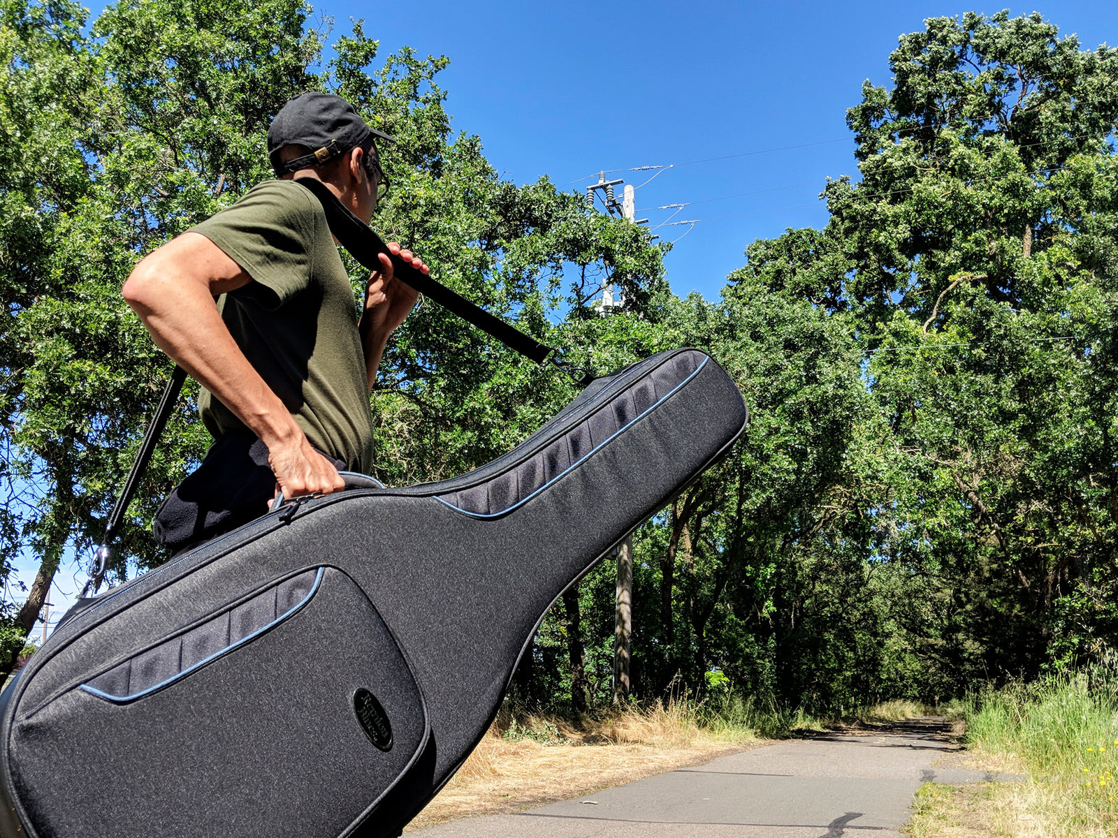 RB Continental Voyager Double Electric Bass Guitar Case