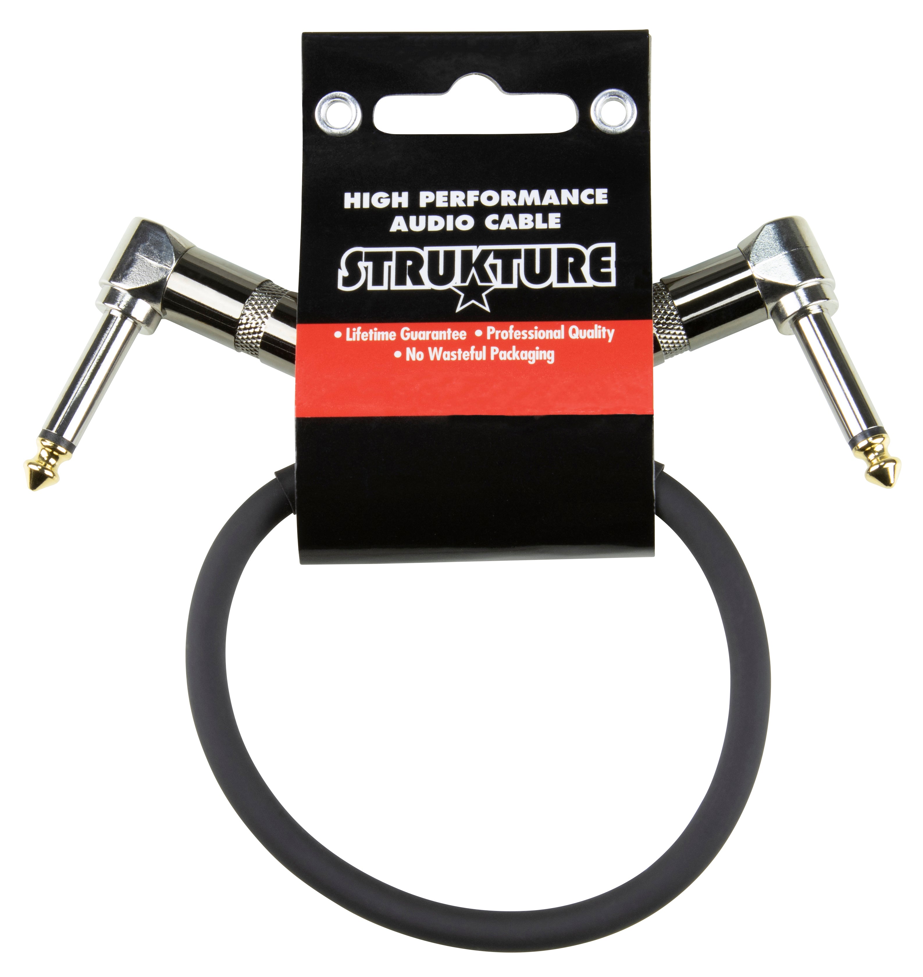 Strukture 1ft Inst Cable Right Angle plugs