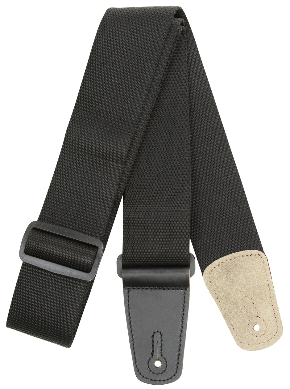 Strukture 2" Poly Guitar Strap With Leather Tabs