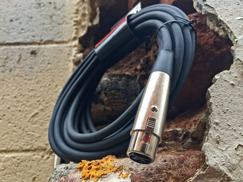 Heavy Duty 20ft. XLR mic cable, 7mm PVC