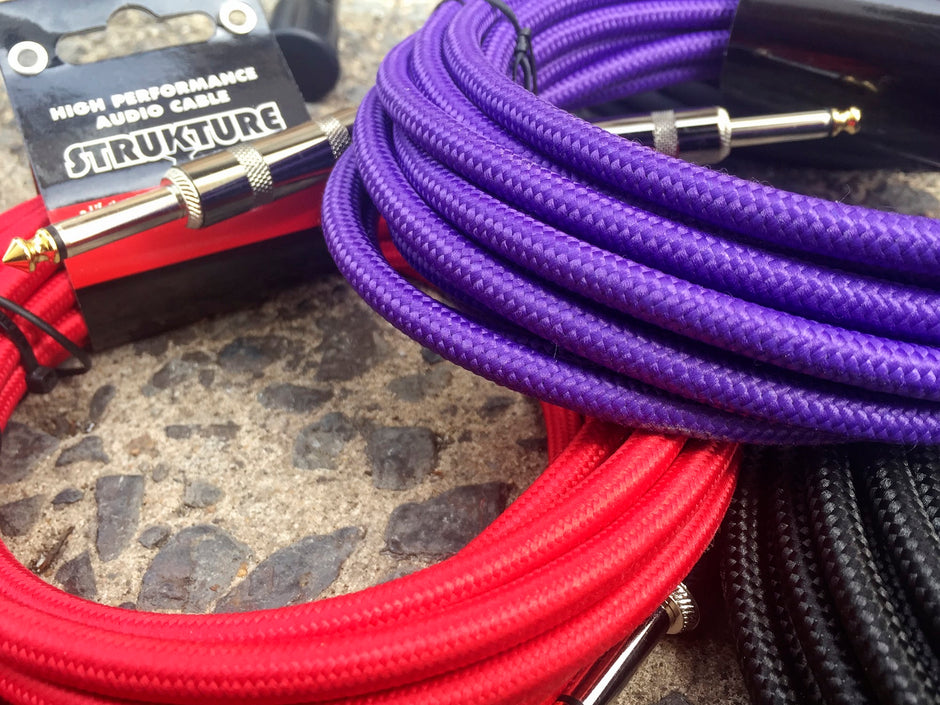 Strukture 18.6ft Instrument Cable, Woven - Red